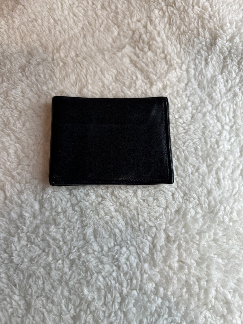 Men's Buxton Bifold Wallet Black Made in Canada